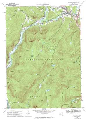 Warrensburg USGS topographic map 43073d7