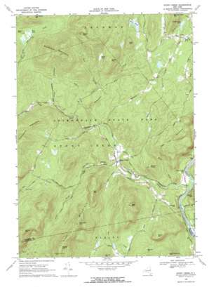 Stony Creek topo map