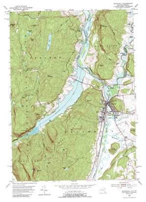 Whitehall USGS topographic map 43073e4