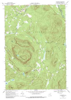 Johnsburg USGS topographic map 43073e8
