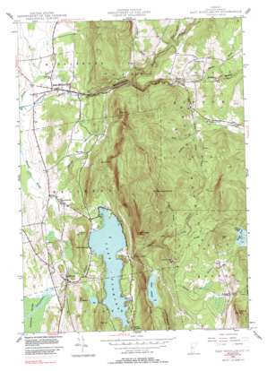 East Middlebury topo map