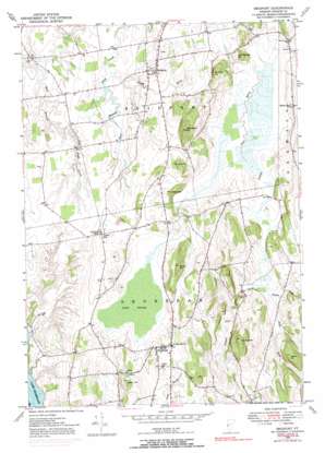 Bridport USGS topographic map 43073h3
