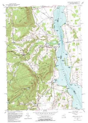 Crown Point topo map