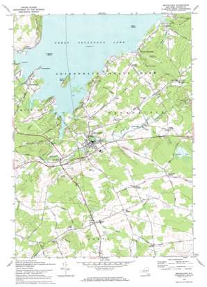 Broadalbin USGS topographic map 43074a2