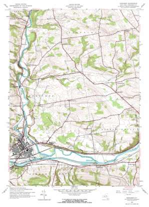 Herkimer USGS topographic map 43074a8