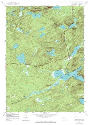Canada Lake USGS topographic map 43074b5