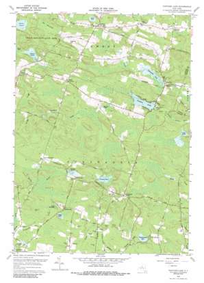 Panther Lake USGS topographic map 43075c8