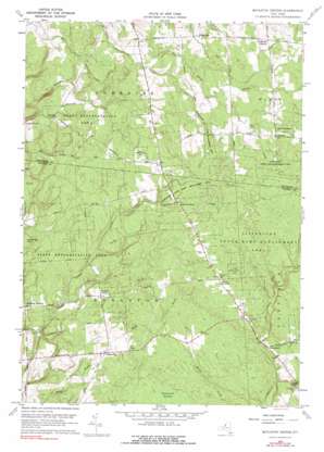 Boylston Center USGS topographic map 43075f8