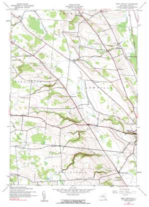 West Lowville USGS topographic map 43075g5