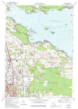 Cicero USGS topographic map 43076b1