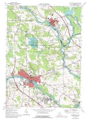 Baldwinsville USGS topographic map 43076b3