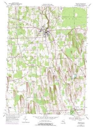 Wolcott USGS topographic map 43076b7