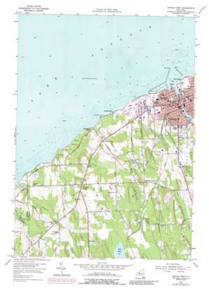 Oswego West USGS topographic map 43076d5