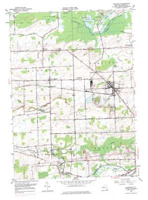 Oakfield USGS topographic map 43078a3