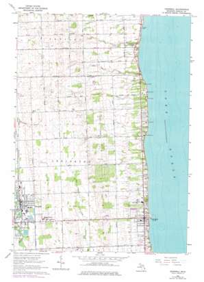 Croswell USGS topographic map 43082c5
