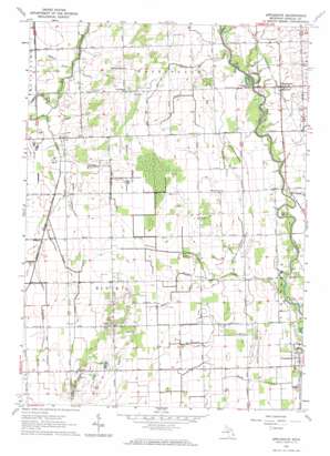 Applegate USGS topographic map 43082c6