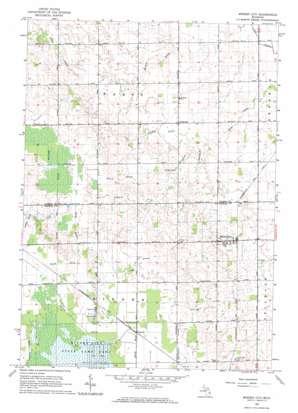 Minden City USGS topographic map 43082f7