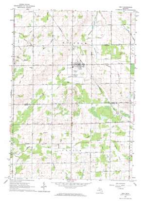 Ubly USGS topographic map 43082f8