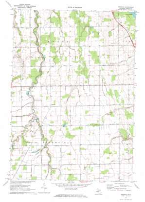 Redman USGS topographic map 43082h7