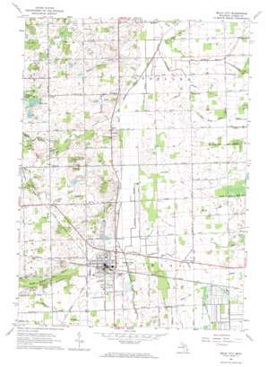Imlay City USGS topographic map 43083a1