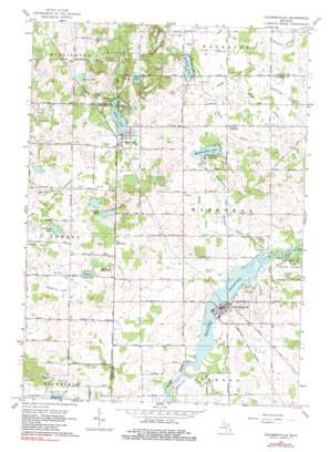 Columbiaville USGS topographic map 43083b4
