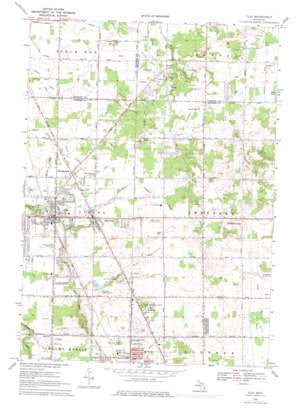 Clio USGS topographic map 43083b6
