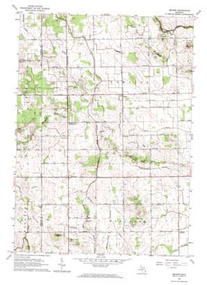 Decker USGS topographic map 43083d1