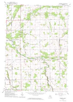 Shabbona USGS topographic map 43083e1