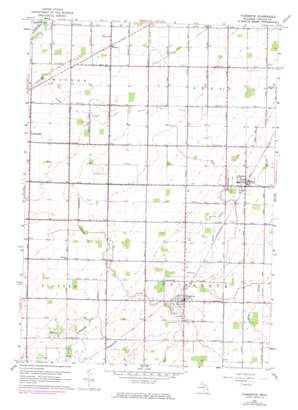 Fairgrove USGS topographic map 43083e5