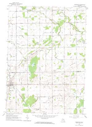 Gagetown USGS topographic map 43083f2