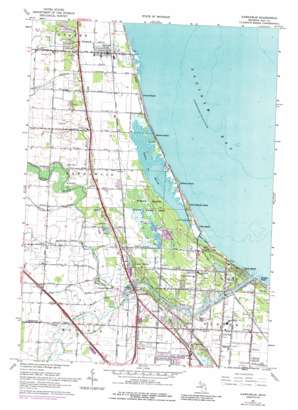 Kawkawlin USGS topographic map 43083f8
