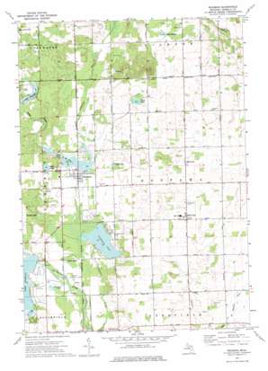 Weidman USGS topographic map 43084f8