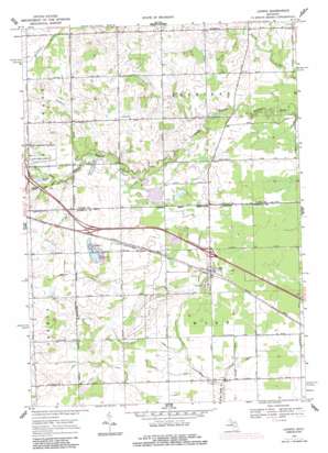 Loomis USGS topographic map 43084g6