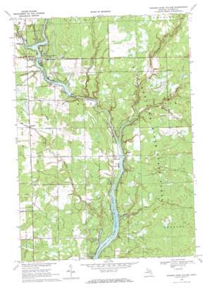 Wooden Shoe Village USGS topographic map 43084h3