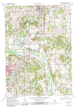 Rockford USGS topographic map 43085a5