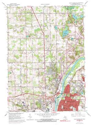 Cedar Springs SW USGS topographic map 43085a6