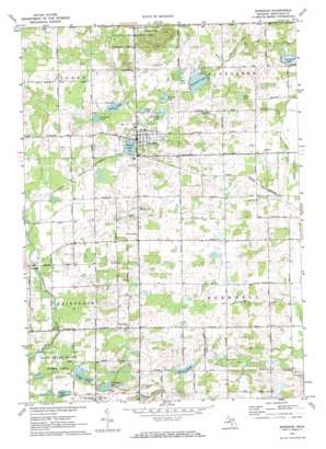 Sheridan USGS topographic map 43085b1
