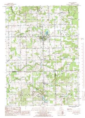 Grant USGS topographic map 43085c7