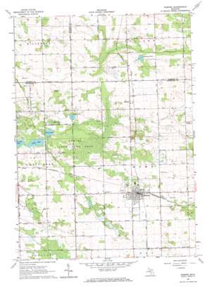 Edmore USGS topographic map 43085d1