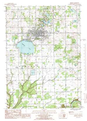 Fremont USGS topographic map 43085d8