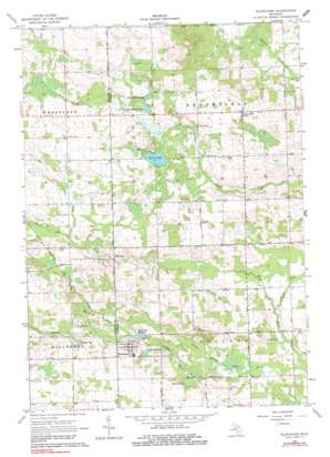 Blanchard USGS topographic map 43085e1