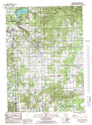 Stanwood USGS topographic map 43085e4