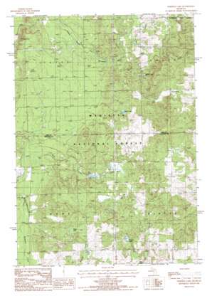 Whipple Lake USGS topographic map 43085g6