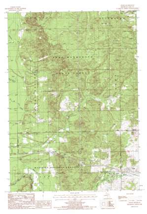 Chase topo map