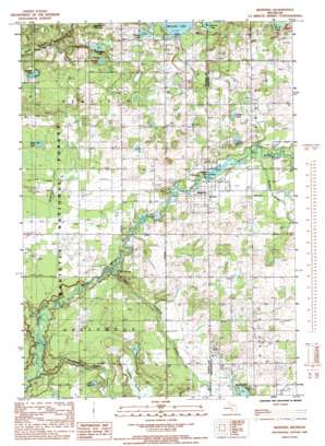 Ludington USGS topographic map 43086e1