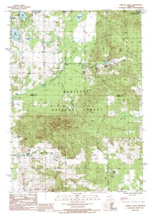 Crystal Valley USGS topographic map 43086g2