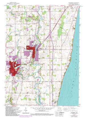 Cedarburg USGS topographic map 43087c8