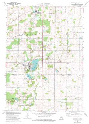 Random Lake USGS topographic map 43087e8