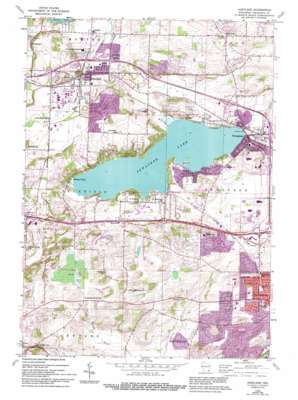 Hartland USGS topographic map 43088a3