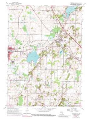 Hartford East USGS topographic map 43088c3